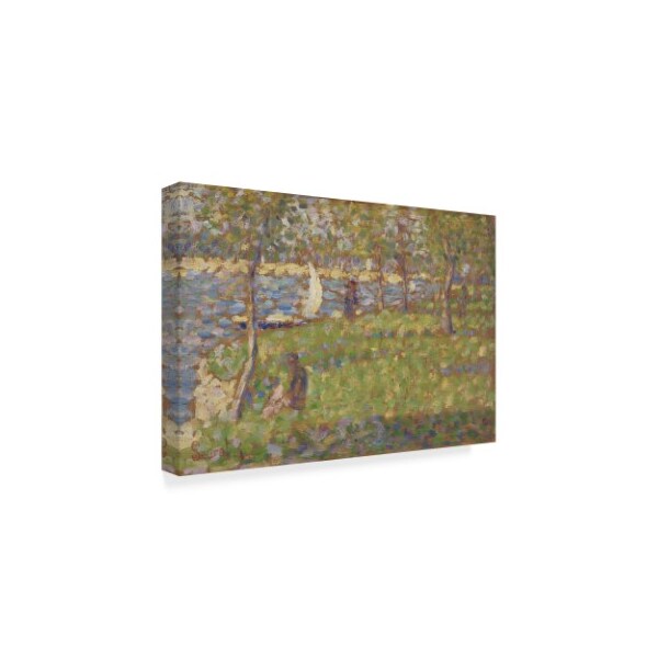 Georges Pierre Seurat 'Study For La Grande Jatte' Canvas Art,30x47